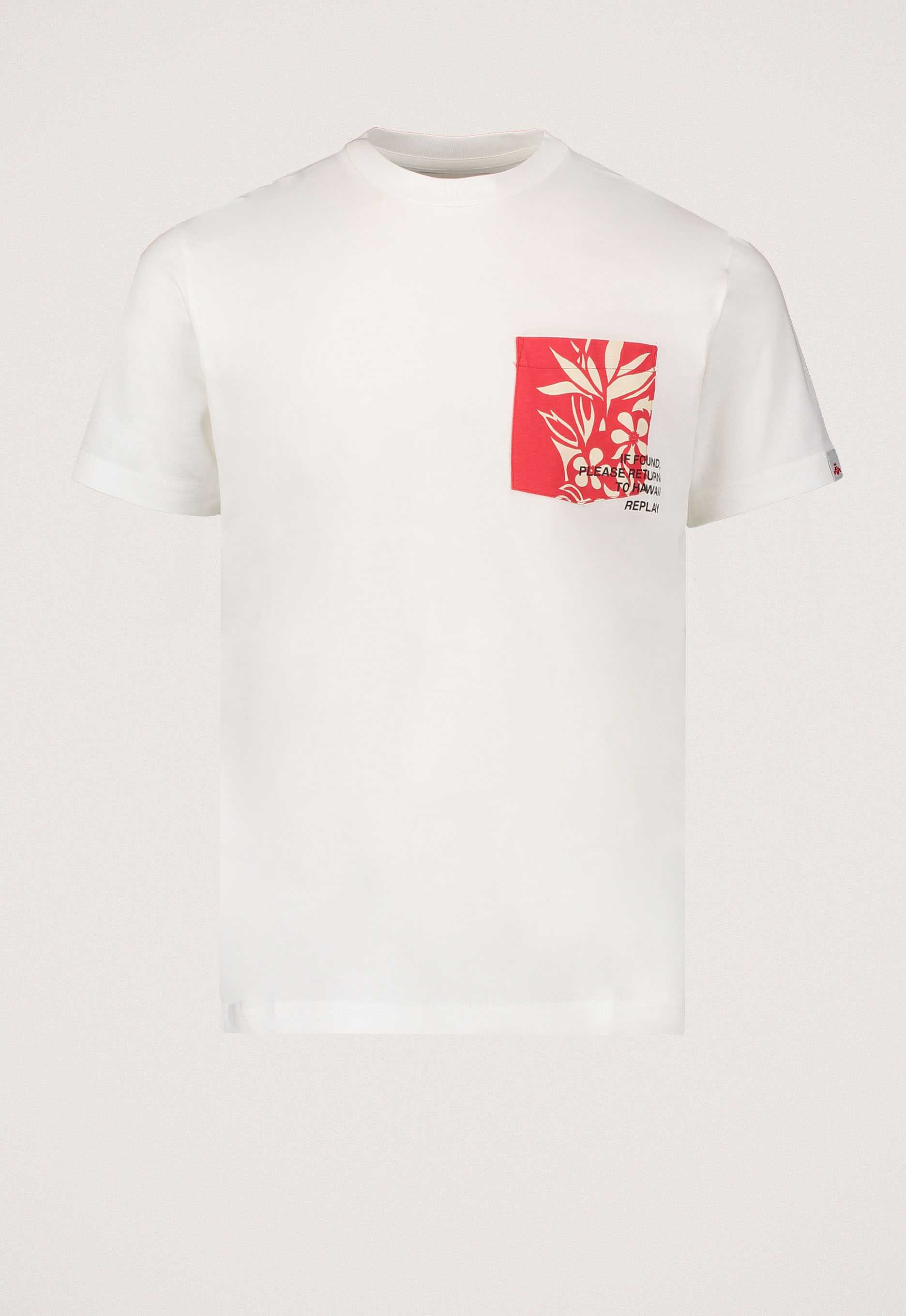 Replay Flower Pocket T-Shirt