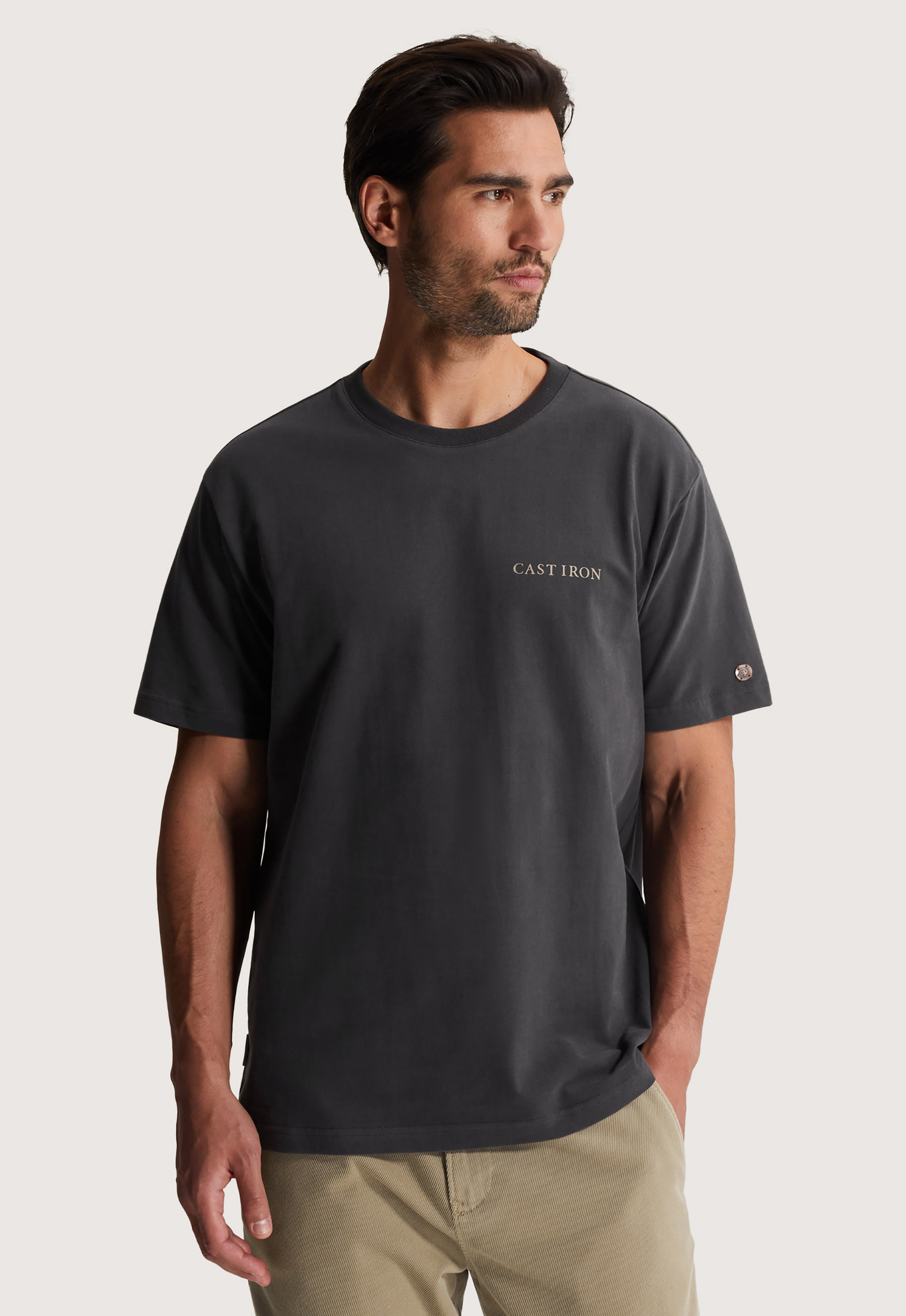 Cast Iron Peached Jersey T-shirt