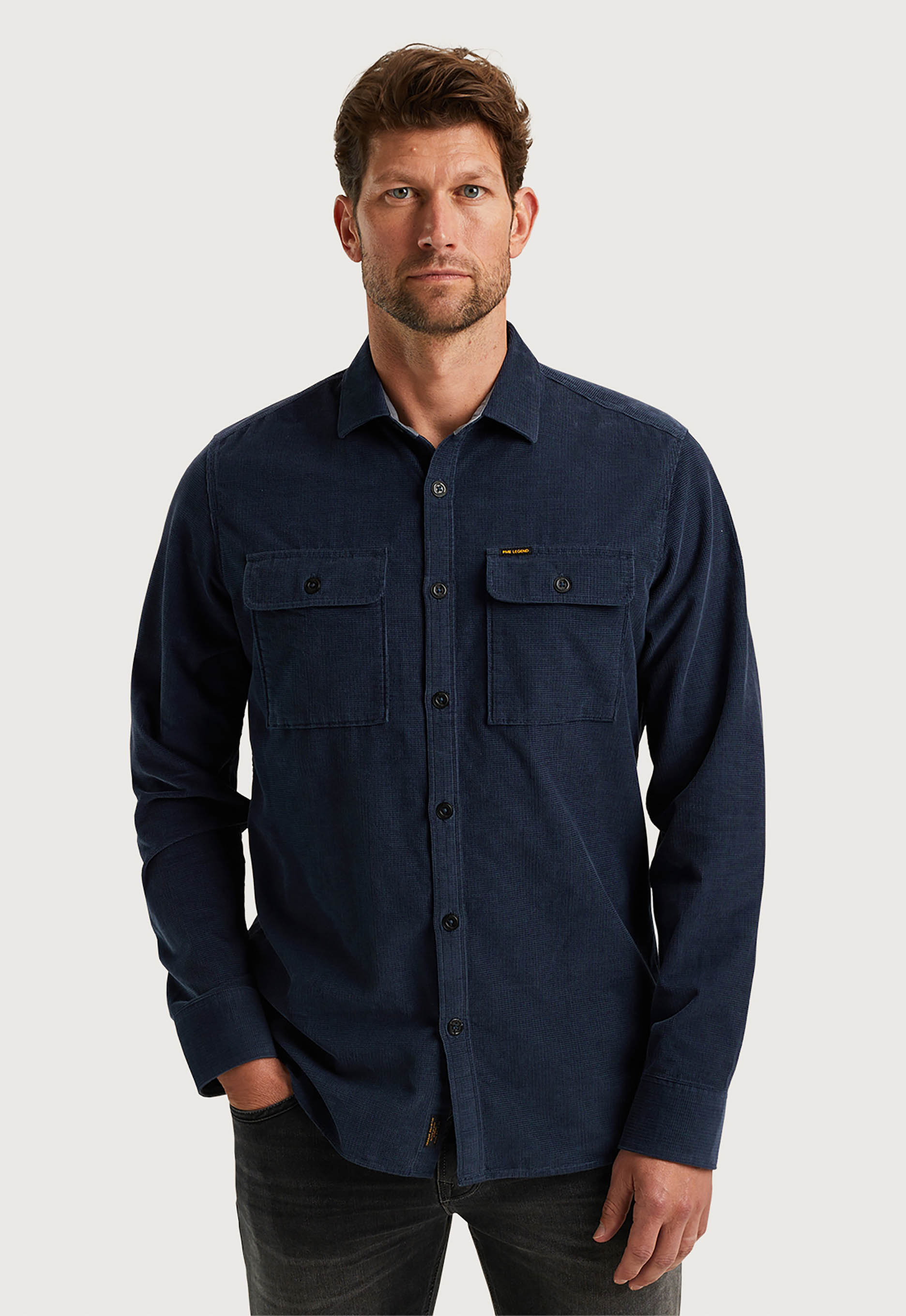 Pme legend Fine Waffle Corduroy Overshirt