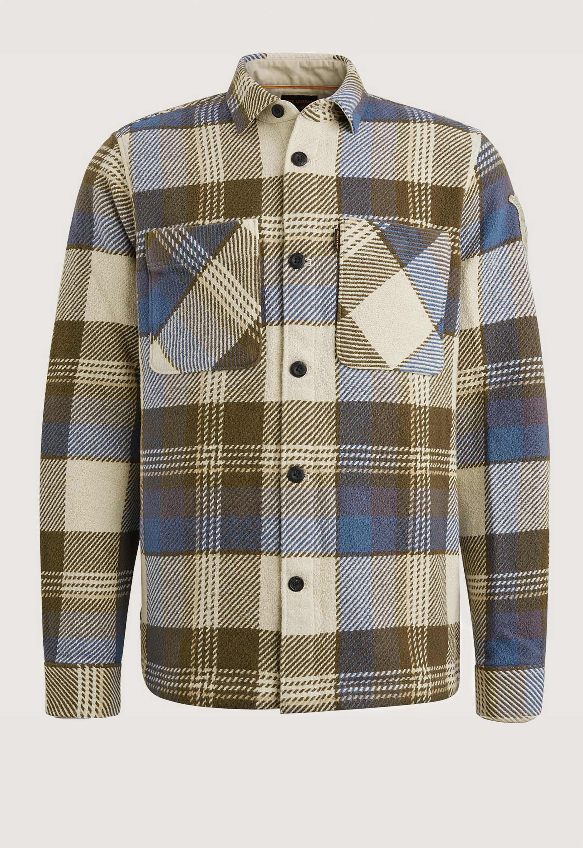PME Legend™ Shirt jacket met ruitpatroon