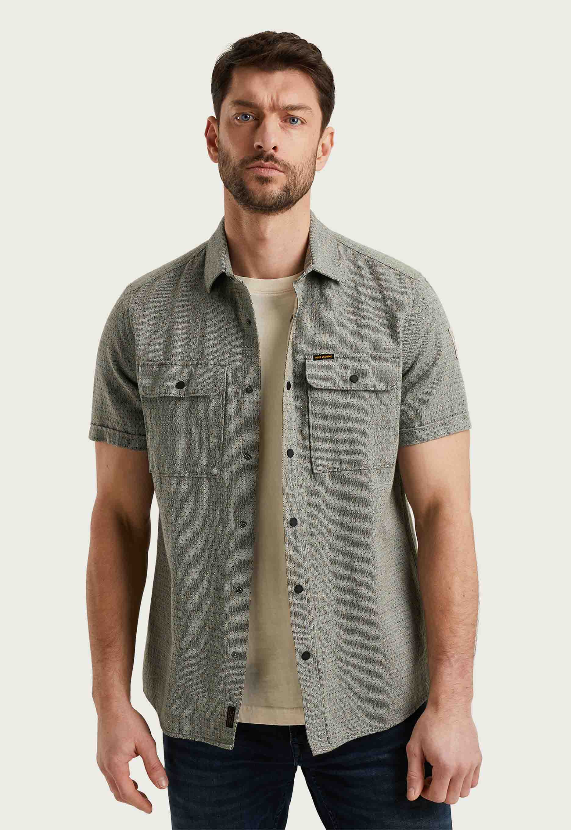 Pme legend Linen Dobby Overhemd