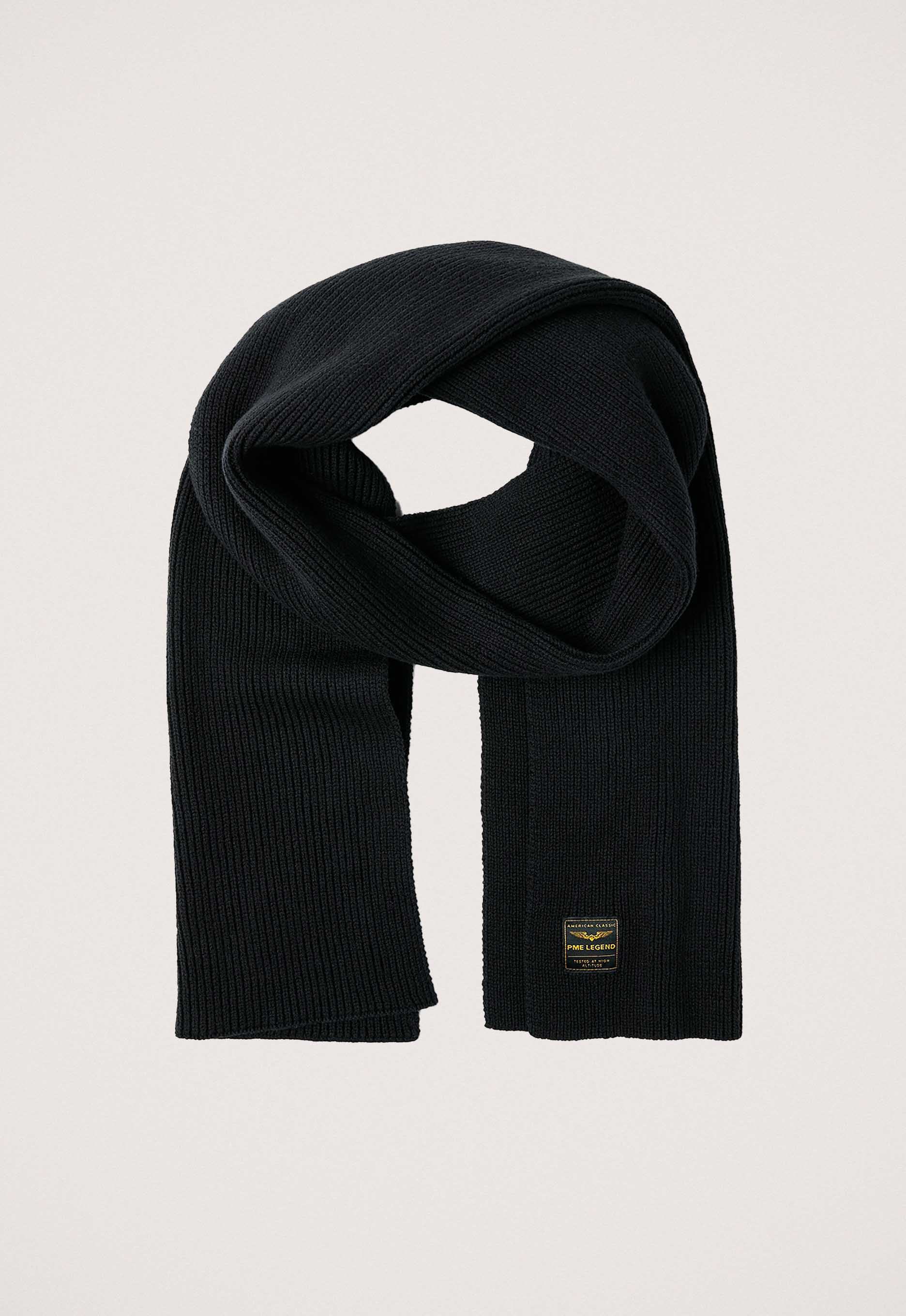 PME Legend Basis Shawl Sjaal Pac2410902 Black Heren
