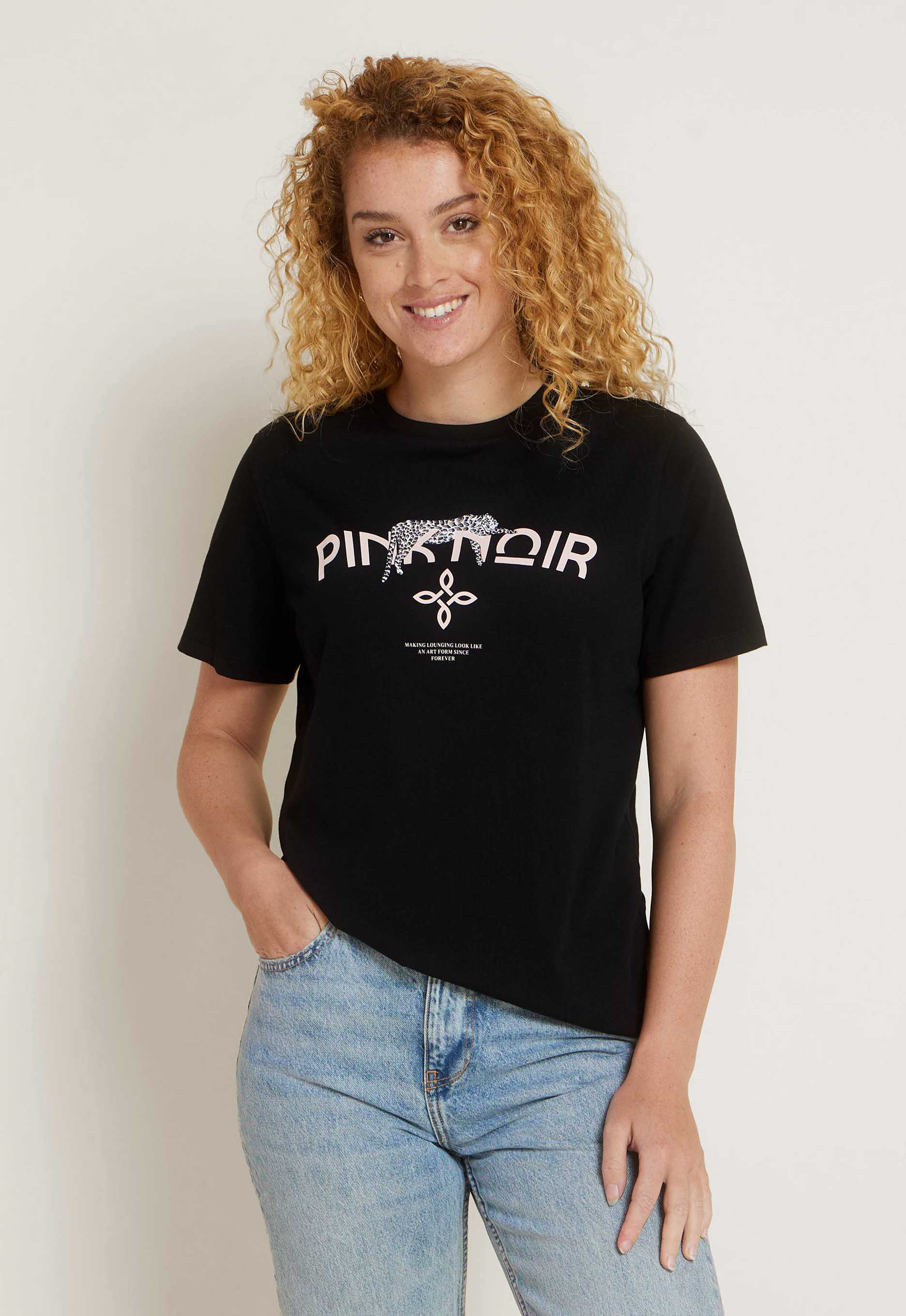 Pink Noir Thalia T-shirt