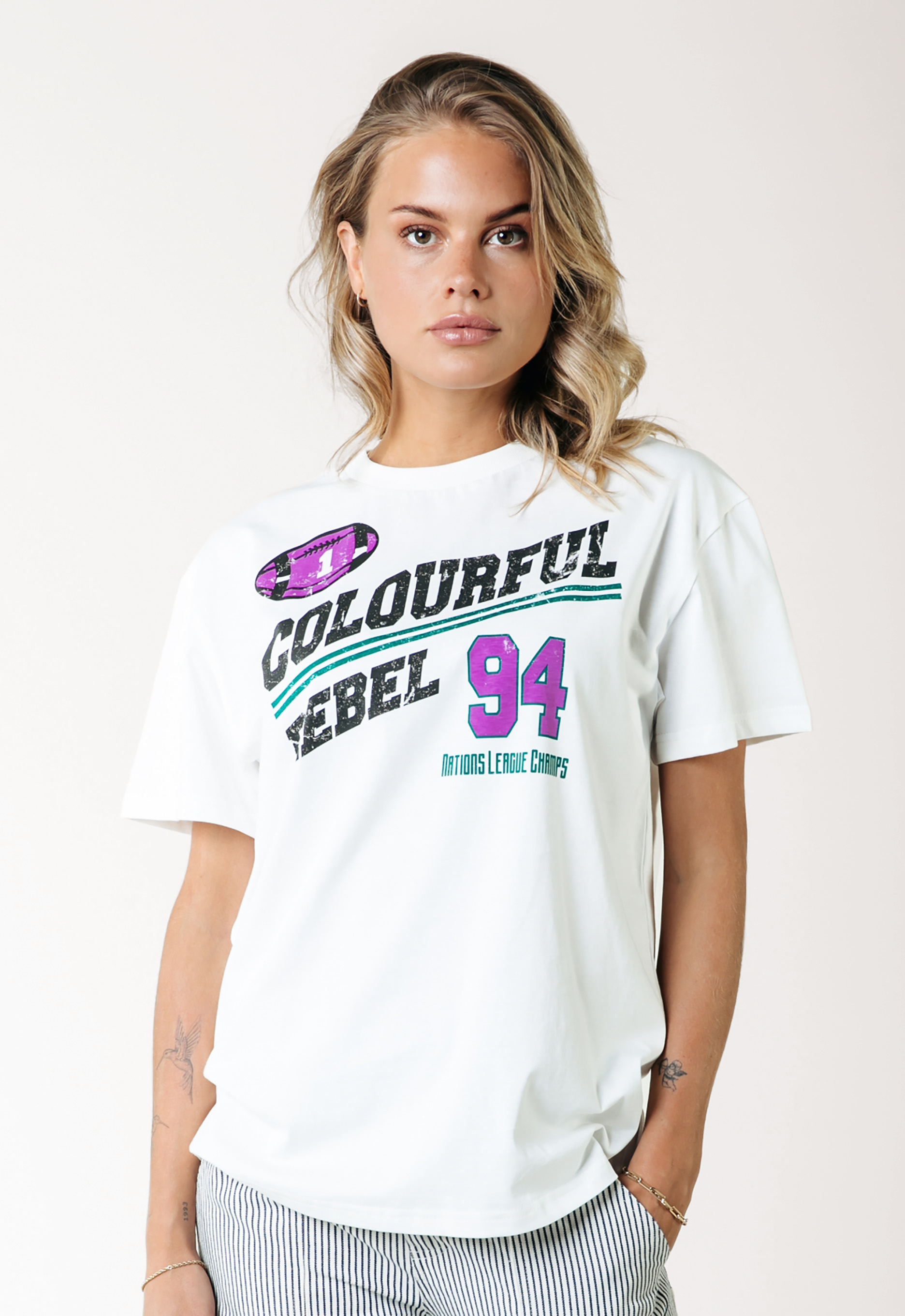 Colourful Rebel Rugby Loosefit T-shirt