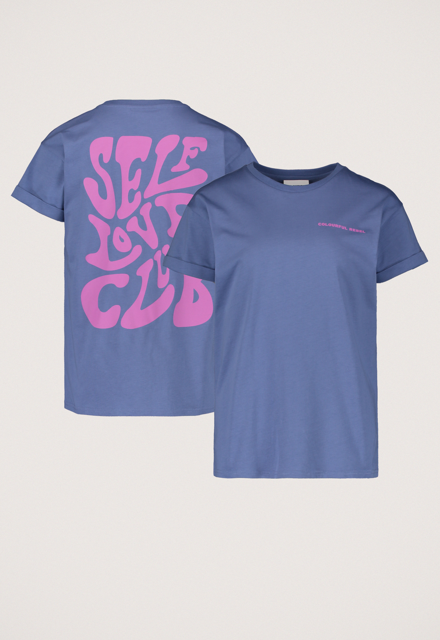 Colourful Rebel Self Love Club Wavy T-shirt