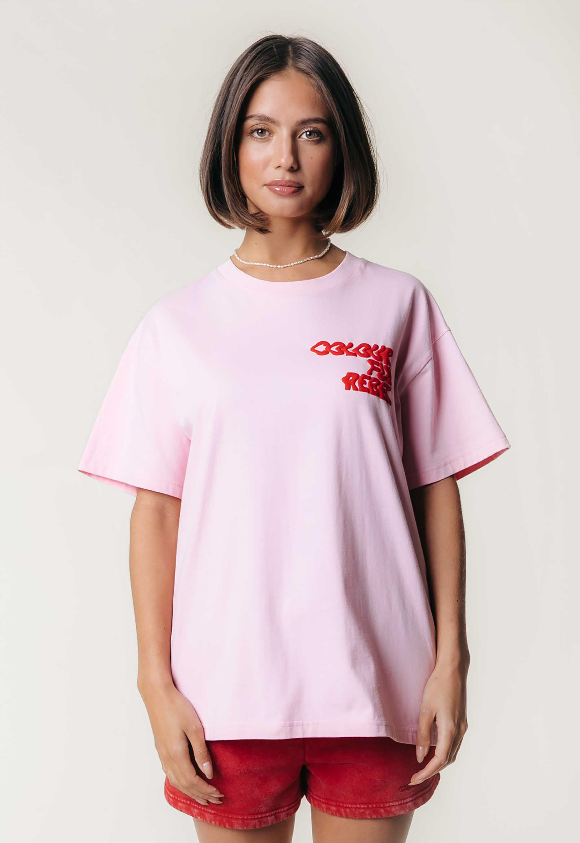 Colourful Rebel Puff Logo T-Shirt