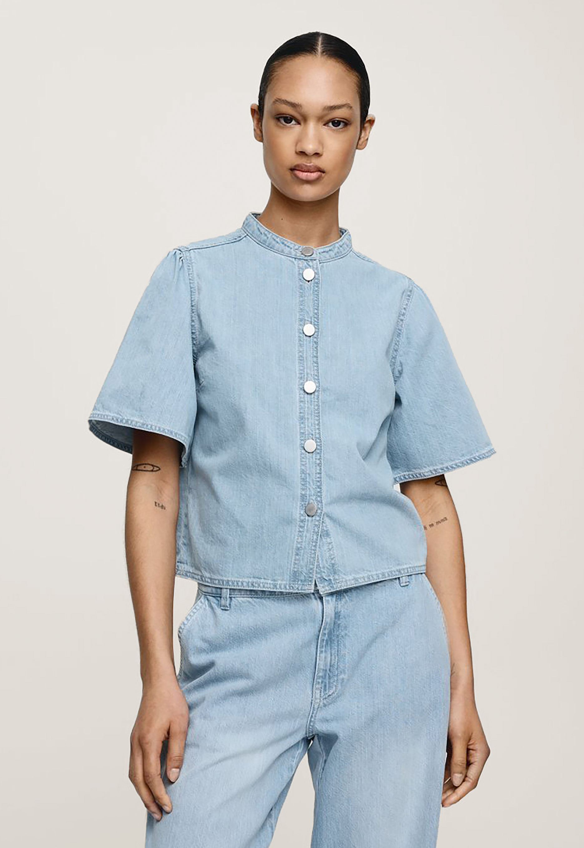 MSCH Copenhagen Ingrid Lis Denim Blouse