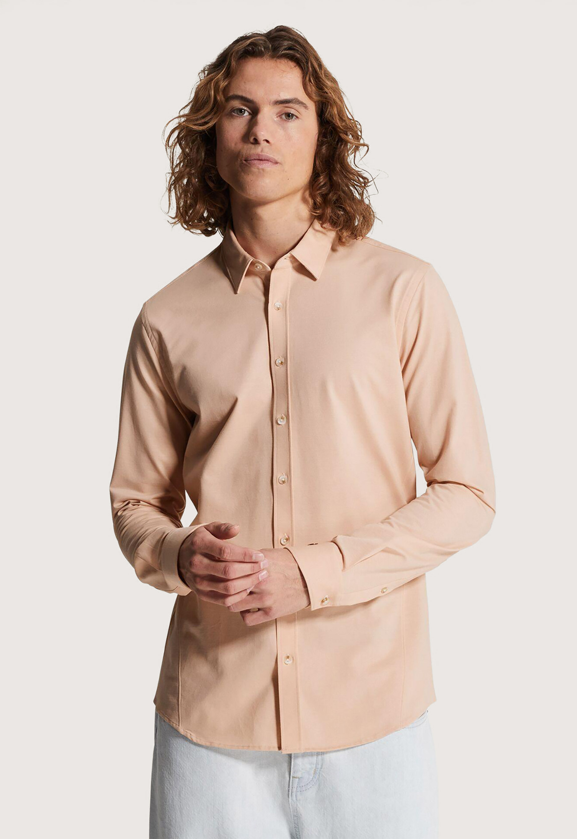 Cast Iron Twill Jersey Overhemd
