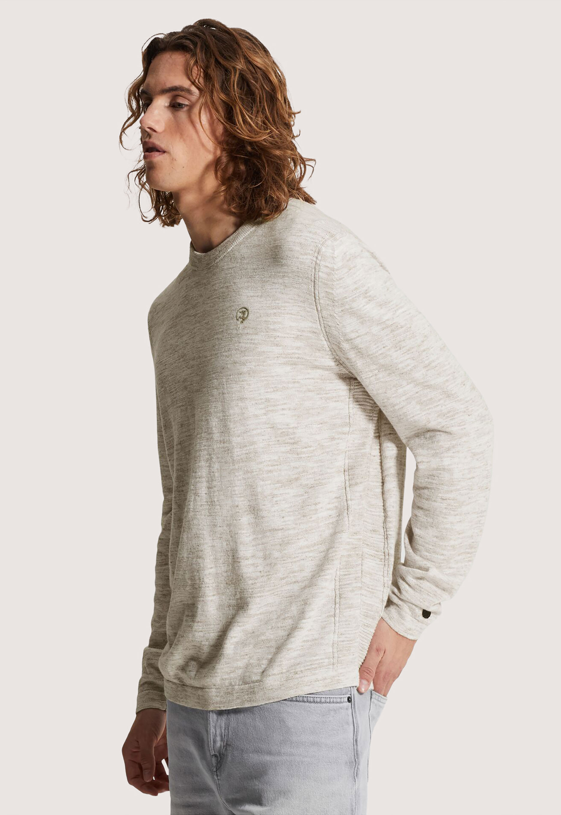 Cast Iron Katoen/Linnen Trui