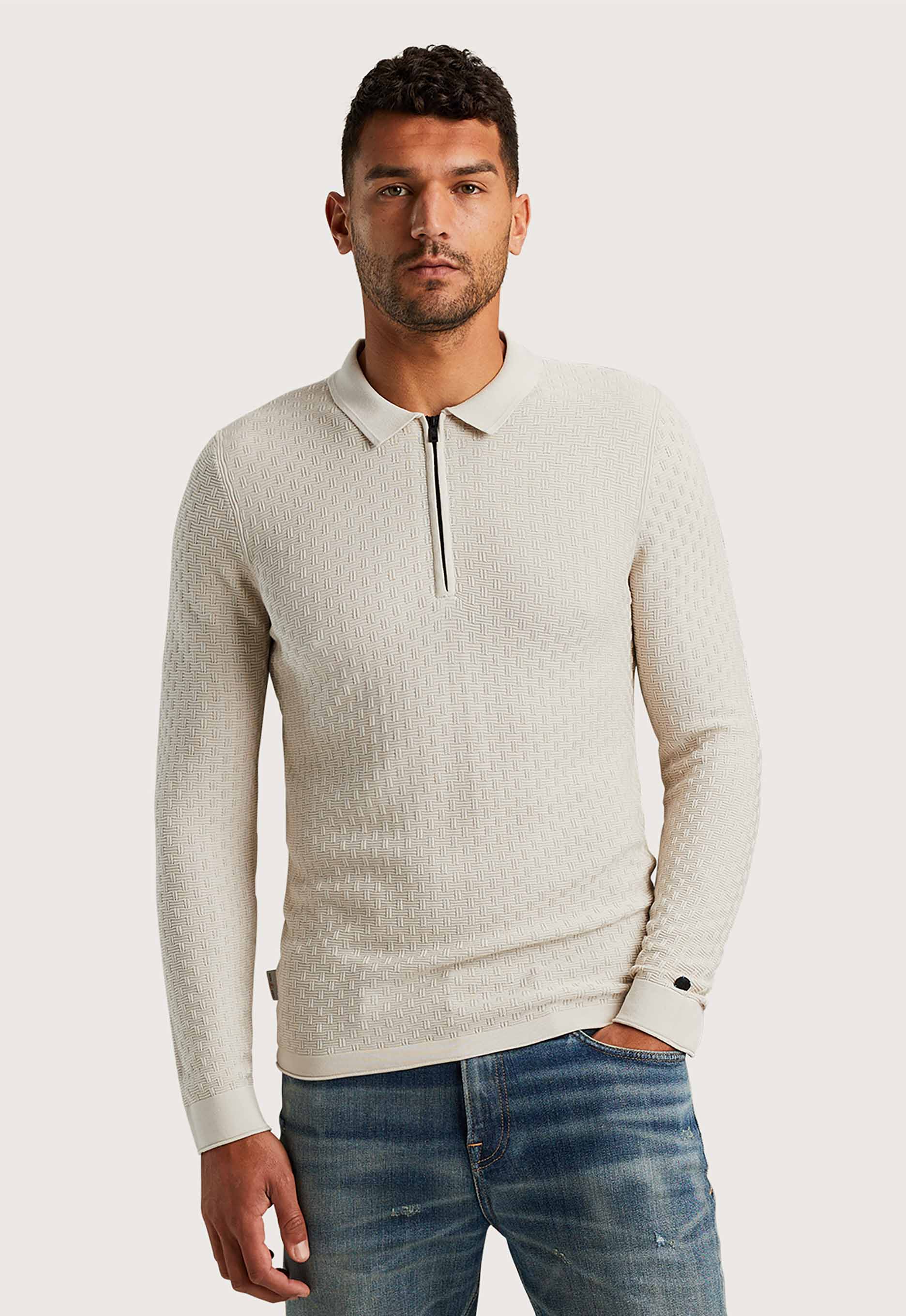 Cast iron Long Sleeve Polo