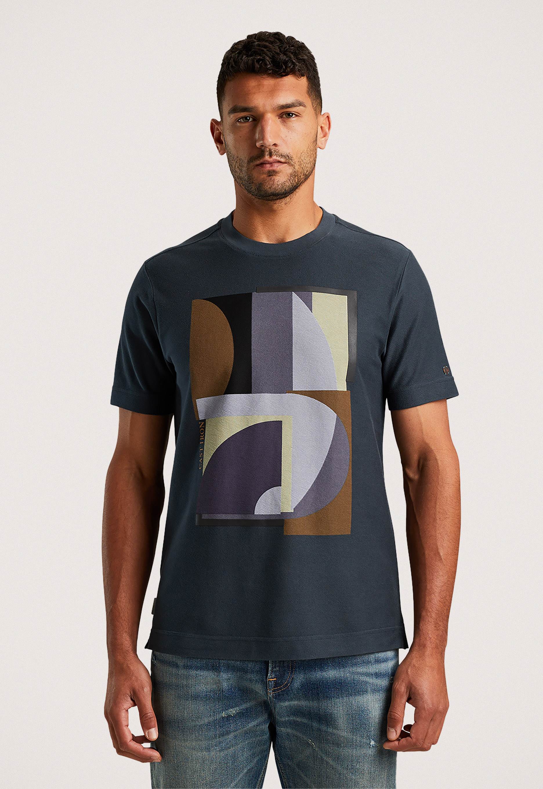 Cast iron Heren T-shirt KM