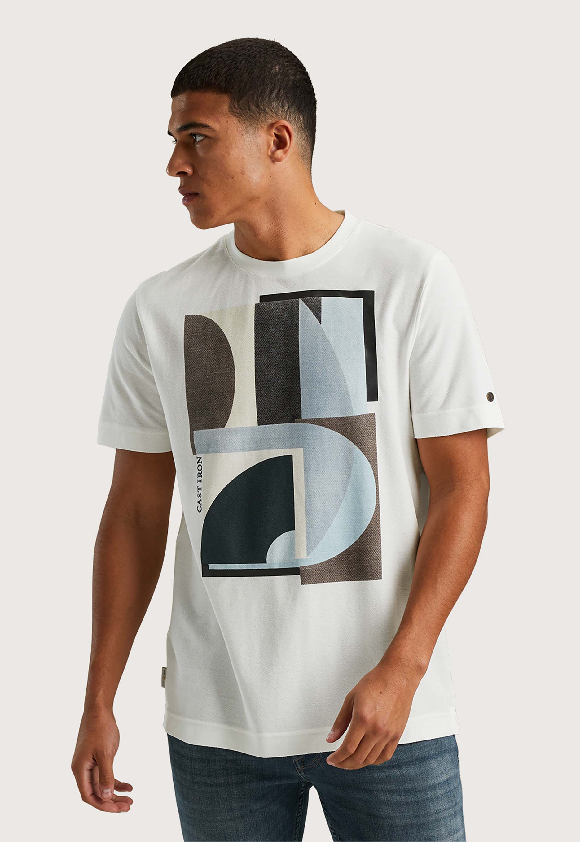 Cast iron Twill Jersey T-shirt