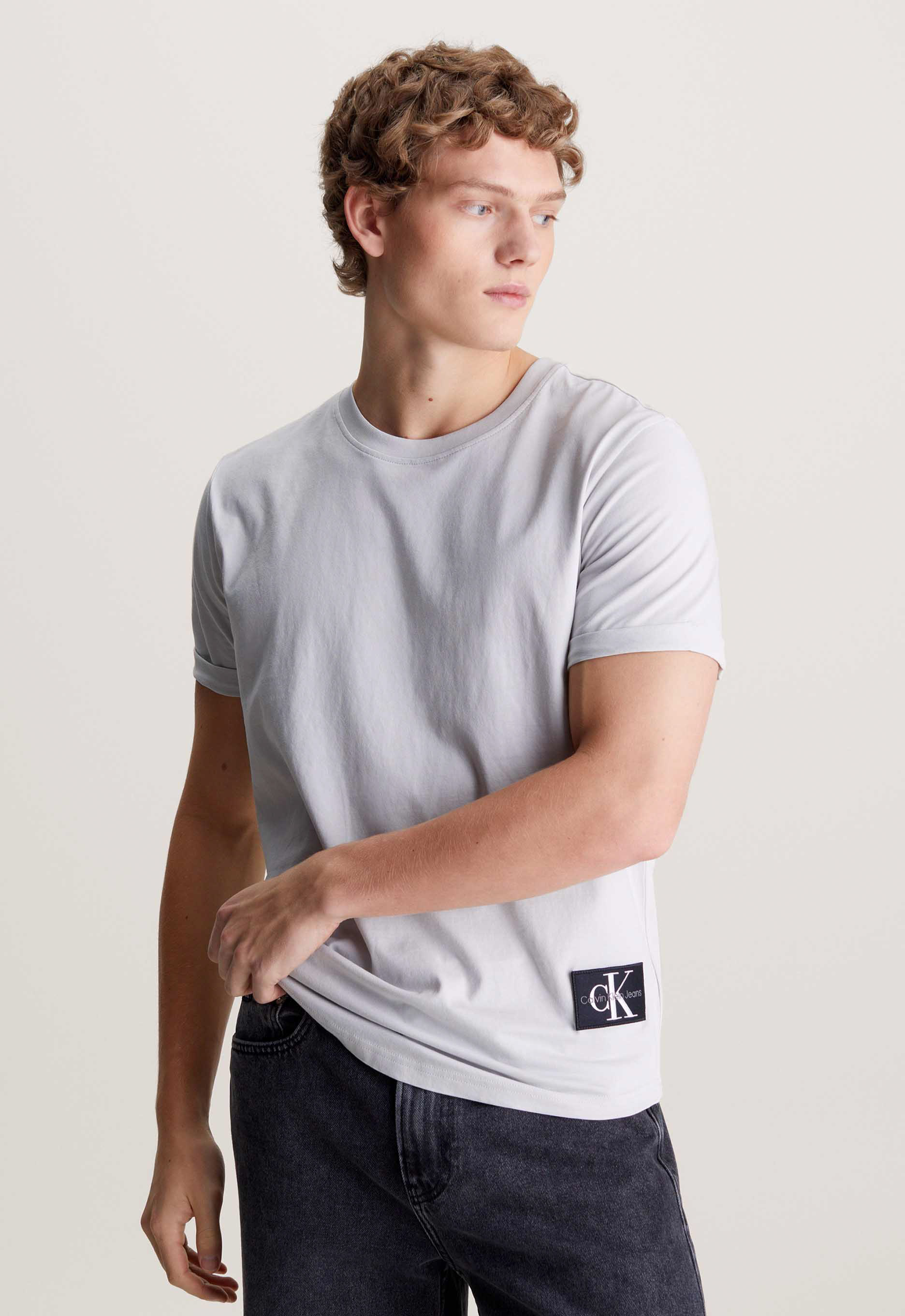 Calvin klein Badge Turn Up T-shirt