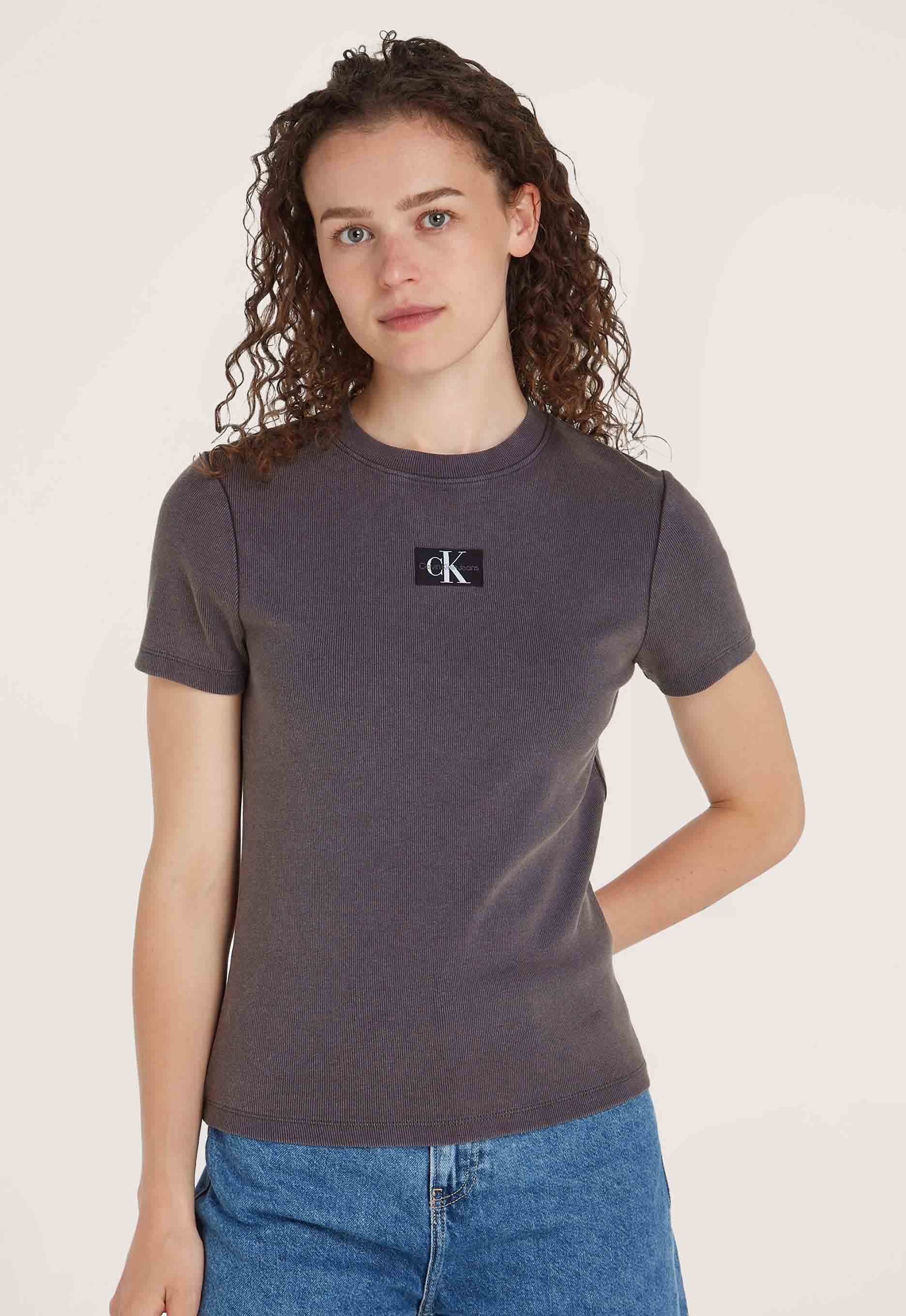 Calvin klein Label Washed Rib T-shirt