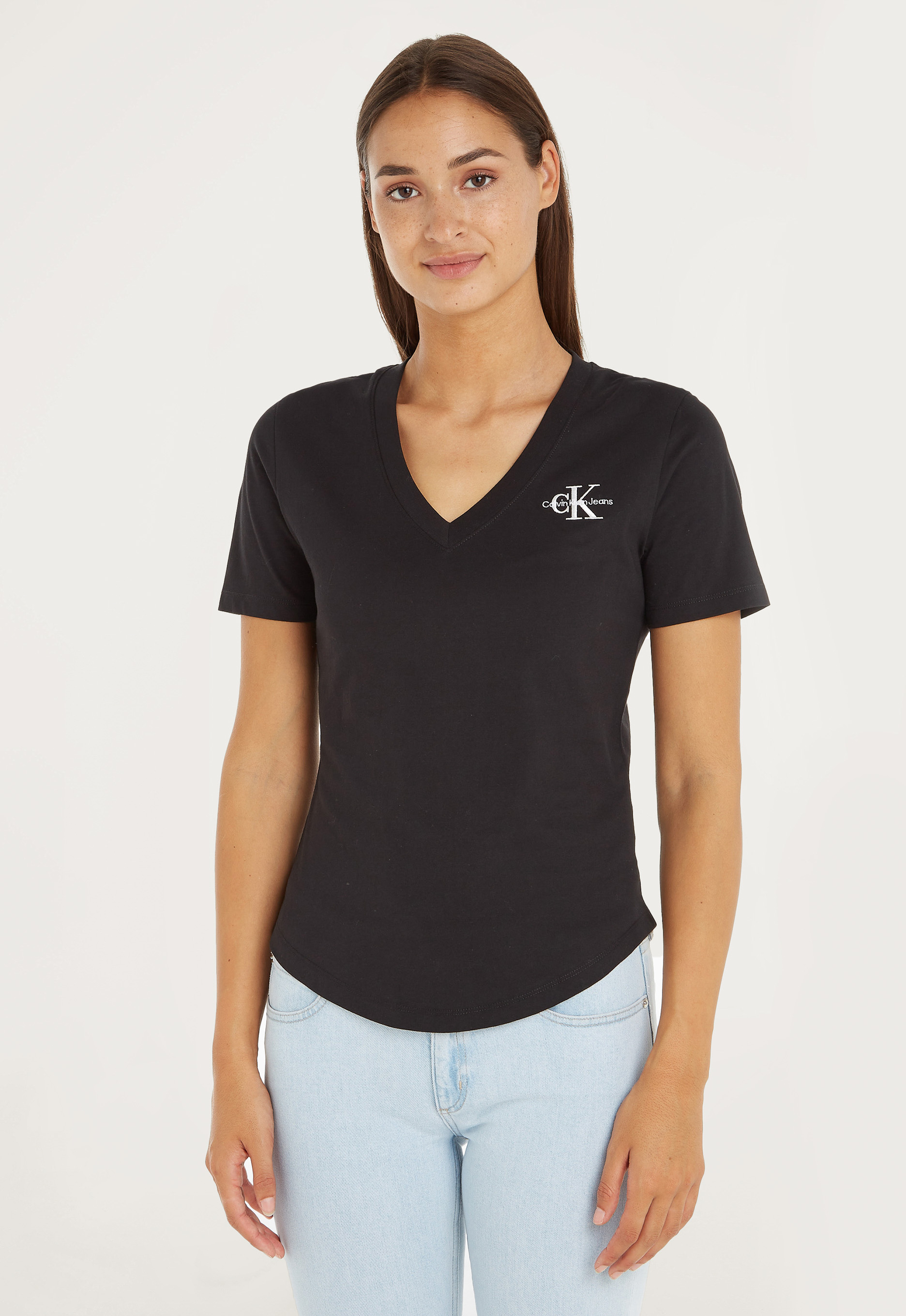 Calvin Klein Monologo Slim V-neck T-shirt Calvin Klein Monologo Slim V-neck T-shirt
