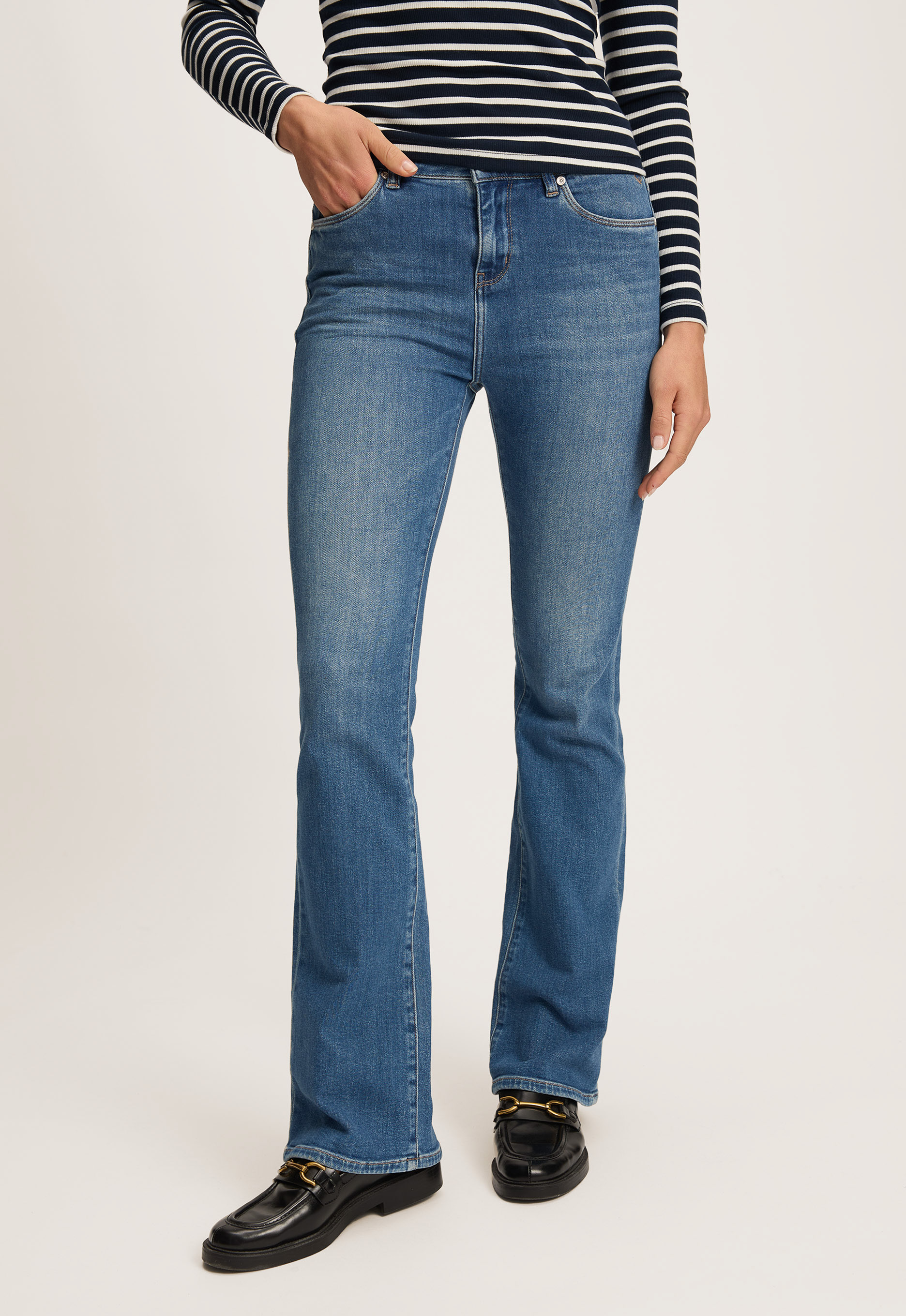 Circle of trust Lizzy High Rise Flare Jeans