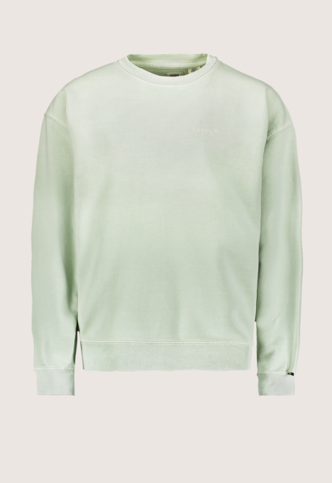 Red Tab Crew Sweater