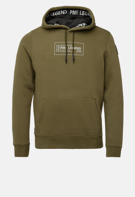 Brushed Sweat Logo Hoodie