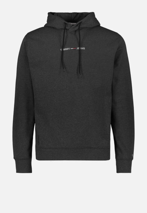 Straight Logo Hoodie