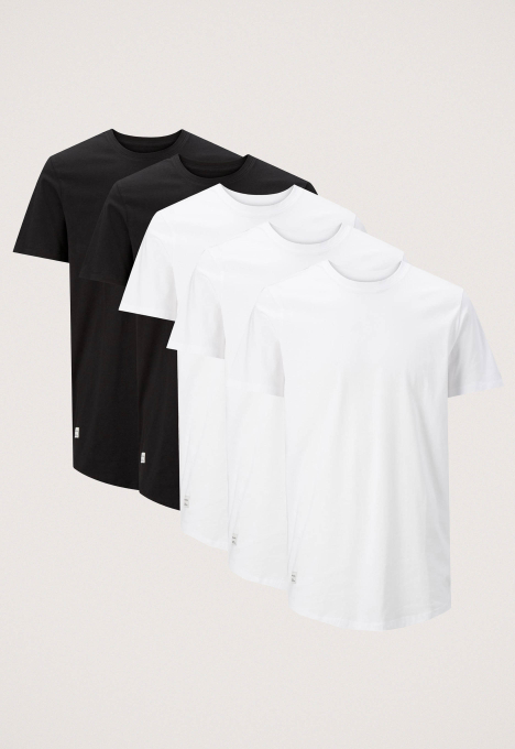 Basic Crewneck T-shirt 5-pack