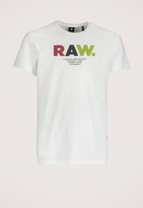 Multi Colored RAW T-shirt