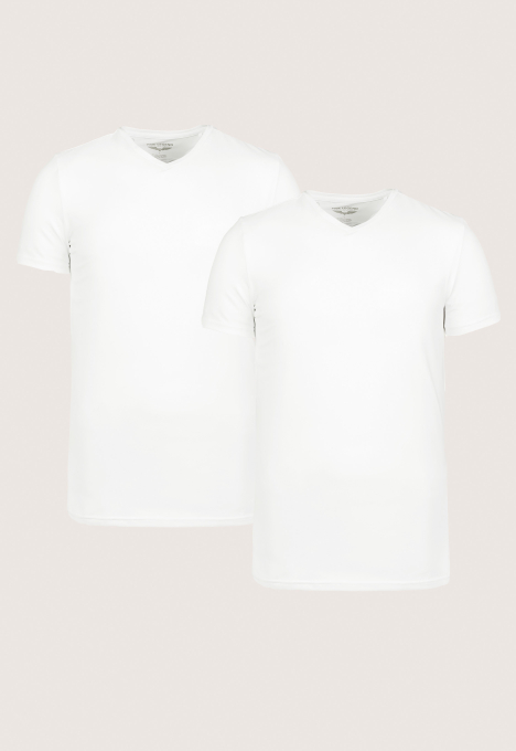 V-Neck Basic T-shirt 2-pack