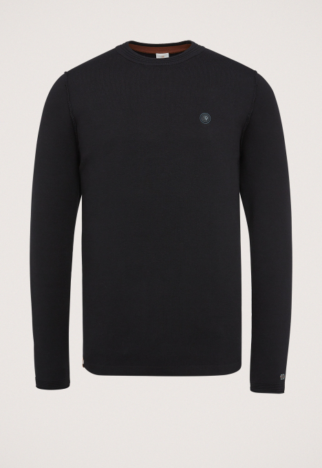 Mock Neck Soft Viscose Blend Trui