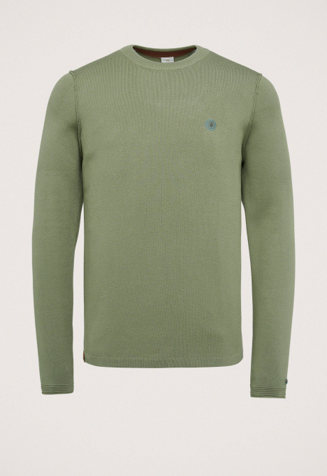 Mock Neck Soft Viscose Blend Trui