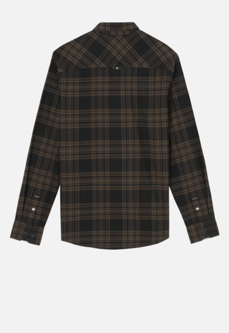 Check Regular Shirt Overhemd Lange Mouw