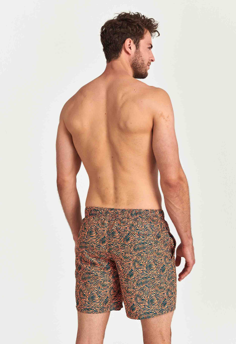 Graphic Leaves Zwemshort