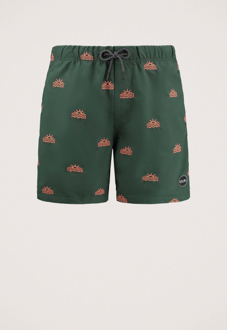 Sunset Embroidery Zwemshort