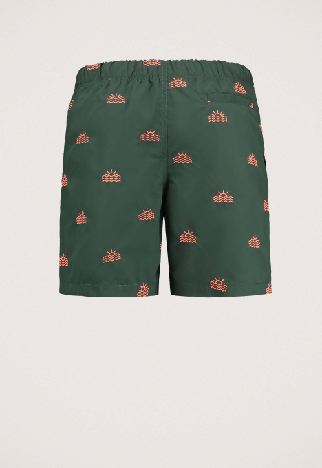 Sunset Embroidery Zwemshort