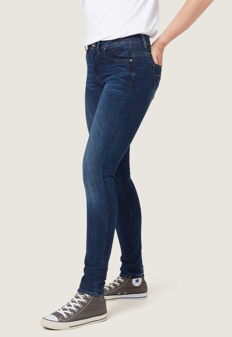 Midge Zip Skinny Jeans