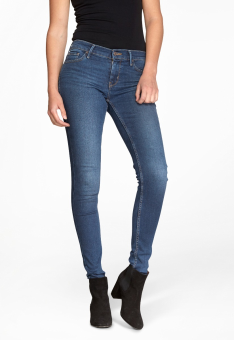 710 Mid Rise Super Skinny Jeans