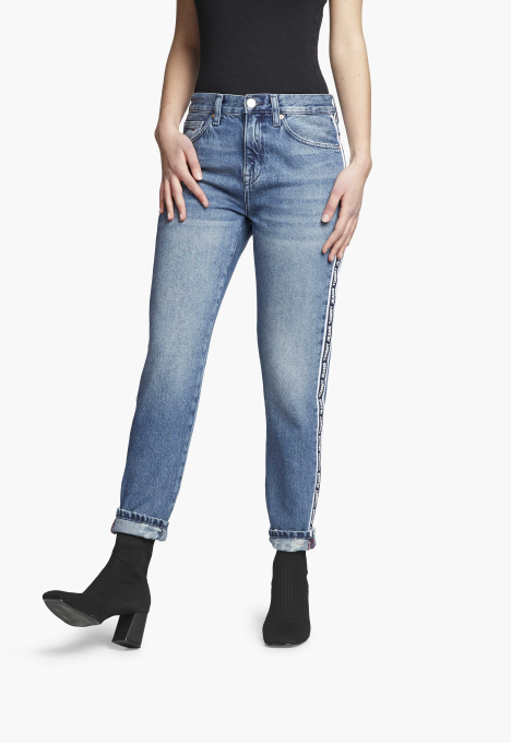 Izzy High Rise Slim Cropped Jeans