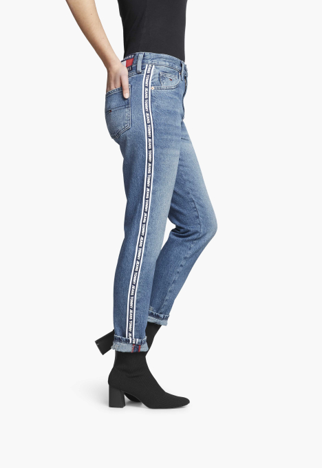 Izzy High Rise Slim Cropped Jeans