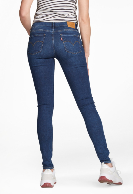 710 Mid Rise Super Skinny Jeans 