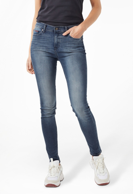 Nora Mid Rise Skinny Jeans