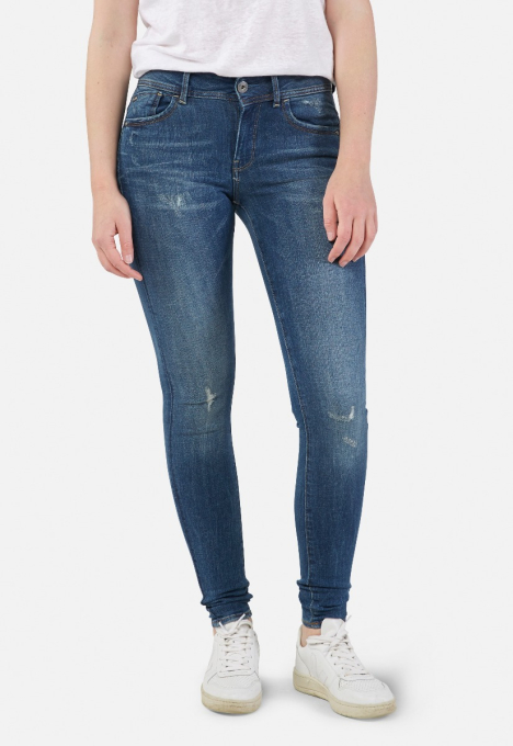 D15266 Lynn Mid Super Skinny Jeans