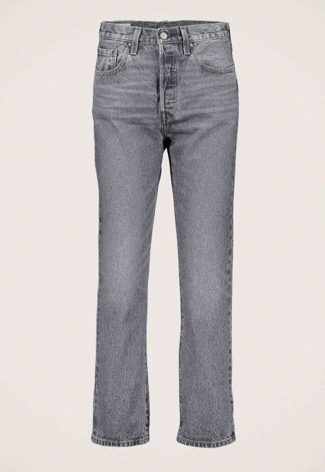 501 Crop Straight Jeans