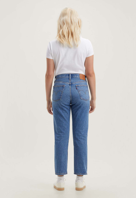 501 Crop Straight Jeans