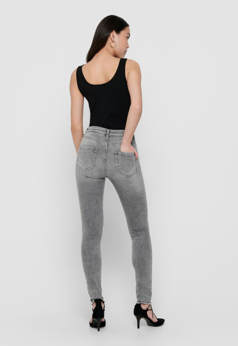 Blush Midwaist Skinny Jeans