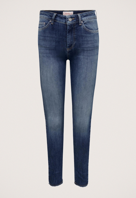 Onlblush Mid Ankle Raw Skinny Jeans