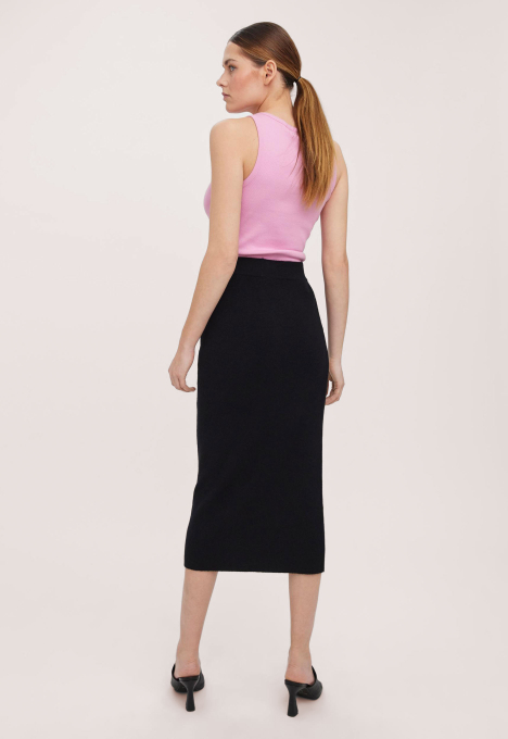 Taffy High-Waist Gebreide Rok