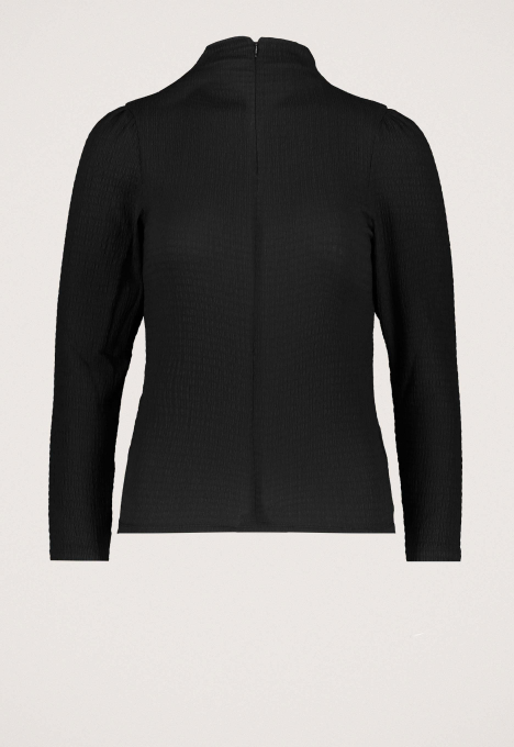 Bea Hoge Kraag Top