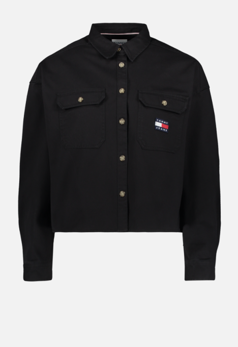 Cropped Utility Shirt