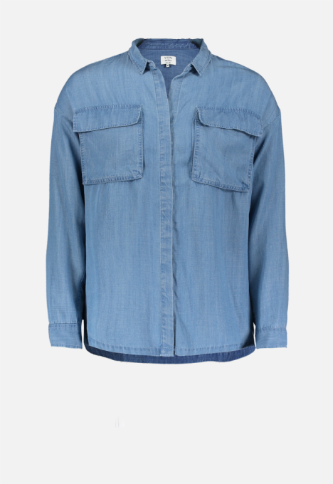 Keira Denim Blouse