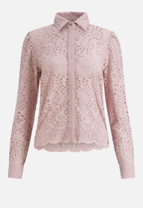 Rebecy Broderie Blouse