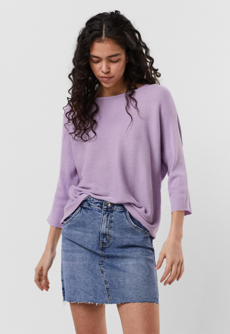 Nora 3/4 Boatneck Blouse