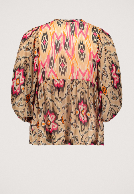 Flower Ikat Blouse